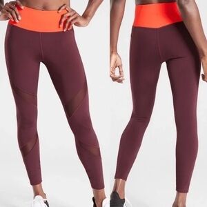 Athleta Tenacity 7/8 tight size large like new